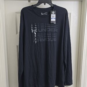 Under Armour Black Long Sleeve Performance Tee